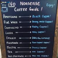 No nonsense coffee guide