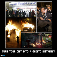 Nothing says peace like making your city into a ghetto