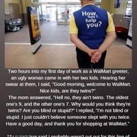 WalMart Greeter