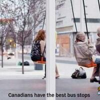 Canadian Bus Stop