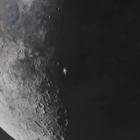 Space station (Moon for scale)