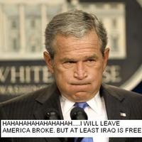 Iraq was a diversion while we robbed America