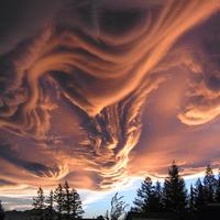 Asperatus Clouds Over New Zealand 