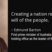 The first PM of Australia