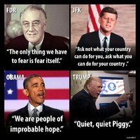 My new reply to MAGAts, Quiet, piggy
