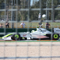Brawn GP win the Australian Formula 1 Grand Prix, March 29 2009