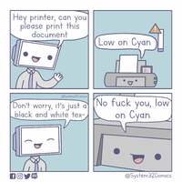 Feed me Cyan, Seymour!