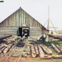 Early 1900s Russia - sawmill 1912