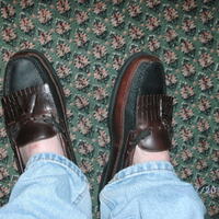 my new Sperry Topsiders with no socks. 