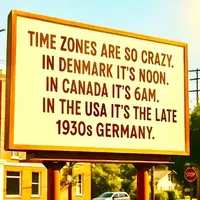 Timezones are crazy
