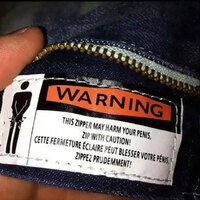 Penis zipper