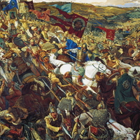 Wallpaper - Viktor Matorin (1970-) & Pavel Popov (1966-) The Battle of Kulikovo