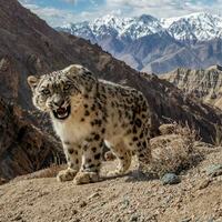 Snow leopard, India