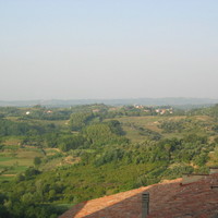 View from castle, 2004 (Lari, Touscany, Italy)