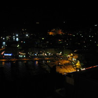Night view from home in Porto S. Stefano (Touscany, Italy, 2004)
