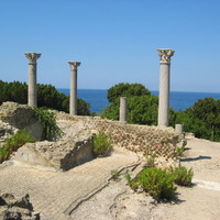 Giannutri Island, Ruins of anchient Roman Villa (Touscany, Italy, 2004)