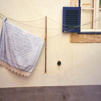 Hanging clothes, Lisboa, Portugal, 2003