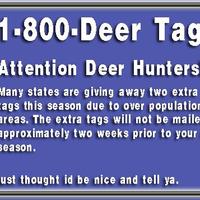 attention deer hunters