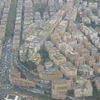 Landing in Genova, Via Casaregis (Italy, 2005)