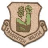 Sasquatch Militia Patch