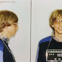 Bill Gates mugshot