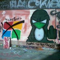Linux graffiti