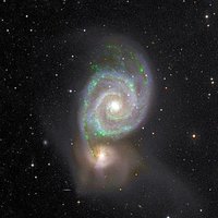 The Whirlpool-Galaxy (M51)