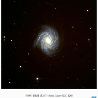 Spiral galaxy NGC 1288 from space