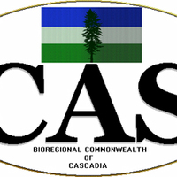 Cascadia (CAS) oval sticker