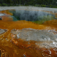 Emerald Pool in Yellowstone