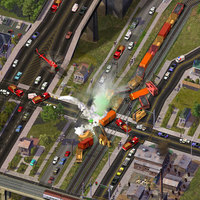 train crash in simcity 4