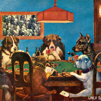 Dogs Playing Poker. DOGS PLAYING POKER!!!!