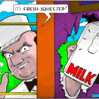 world's toughest milkman!!