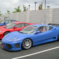 Awesome Ferrari race car.  I want one.