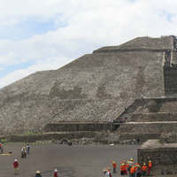 Teotihuacan (Mexico, 2005): Piramide del Sol
