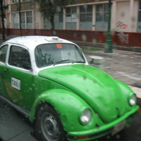 Taxi's in Mexico City (Mexico 2005)