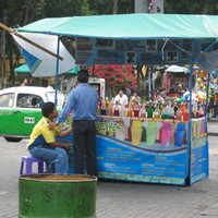 Colors in Coyacan, Mexico City 2005