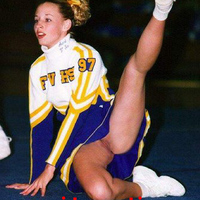 Highschool cheerleader exposed