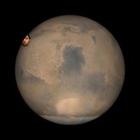 mars on a clear night................