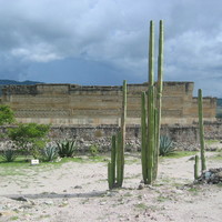 Anchient ruins in Mitla (Mexico 2005)