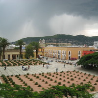 Storm behind Oaxaca (Mexico 2005)