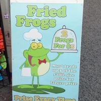 fried frogs