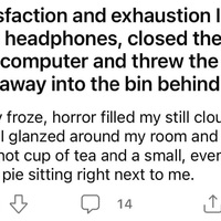 Two sentence horror story 