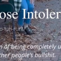 Very intolerant 