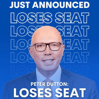 Loses election. Loses own seat. 