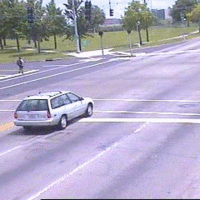 look both ways before crossing the street