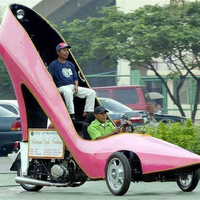 Who drives a shoe?