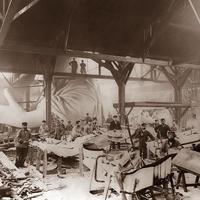 Workers Constructing the Statue of Liberty in 1883