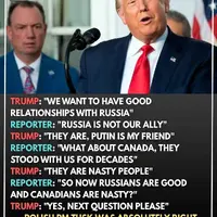 Cold war was a misunderstanding. It was the Canadians all along