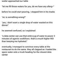 Won't somebody think of the megacorporation data centres?!?